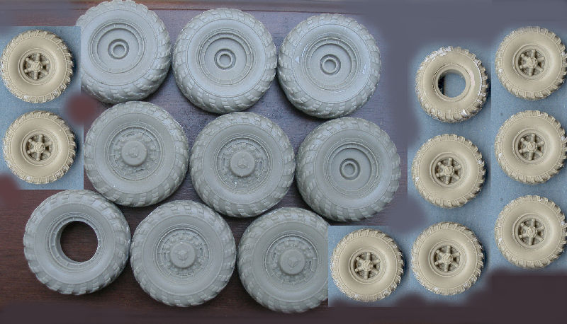 Wheels for MAZ 537 Trailer